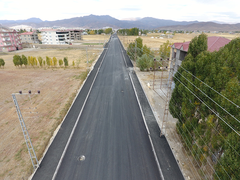 2022 YILINDA 17,25 KM YOL AĞI ASFALTLANDI